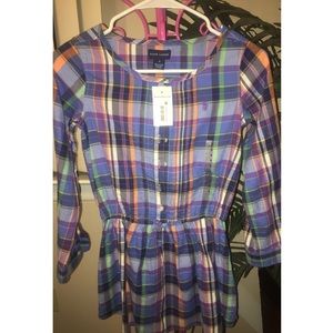Girls Ralph Lauren Button Down Dress